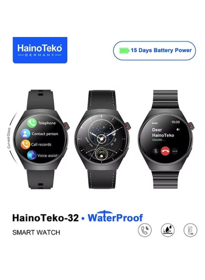 HainoTeko Germany HainoTeko Smart Watch RW-32 with AMOLED Waterproof - Image 2